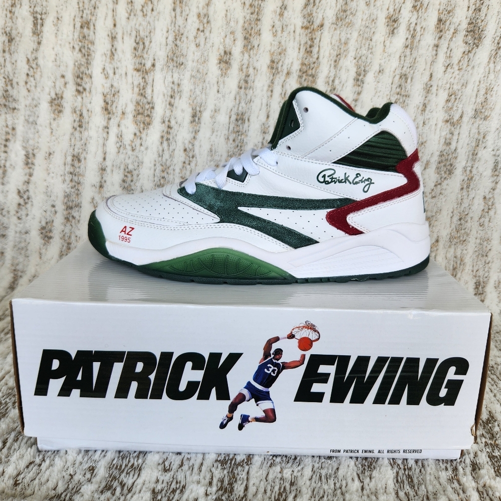 Patrick Ewing X AZ "Sport Lite" Collaboration Doe or Die Sneakers, Size 9.5 - Picture 2 of 15